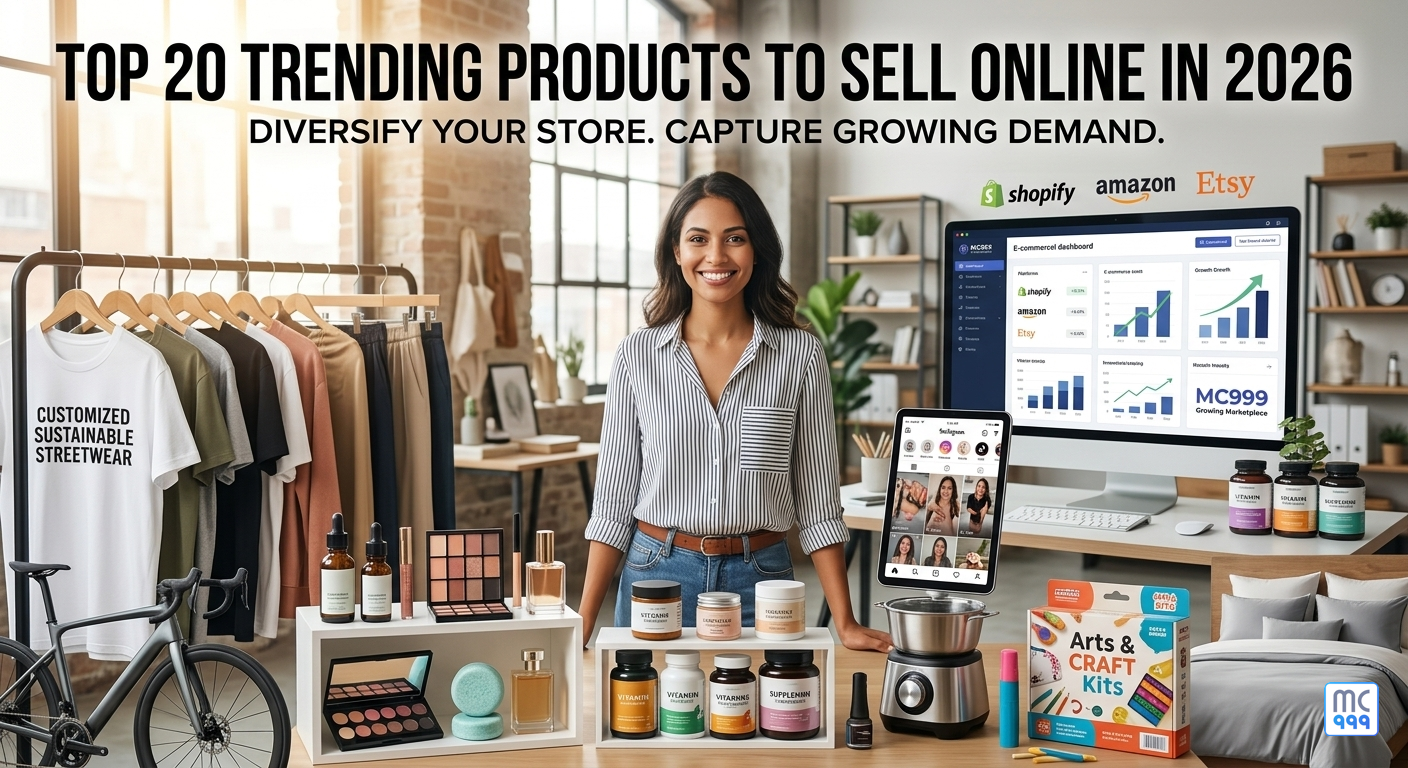 Top 20 Trending Products to Sell Online in 2026