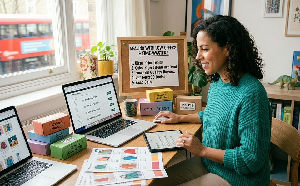 How to Deal with Time-Wasters and Unrealistically Low Offers When Selling Online
