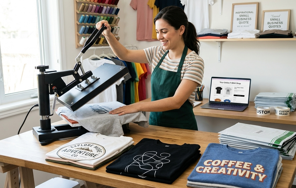 Start an Online T-Shirt Business in 2026: From Design to First Sale