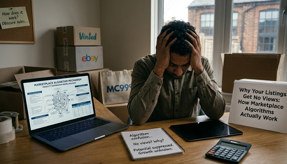 Why Your Listings Get No Views: How Marketplace Algorithms Actually Work